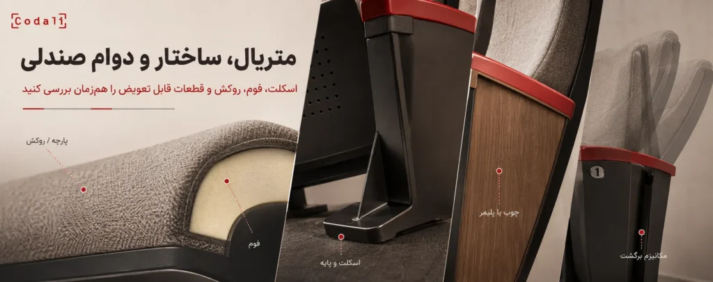 متریال,ساختار و دوام صندلی